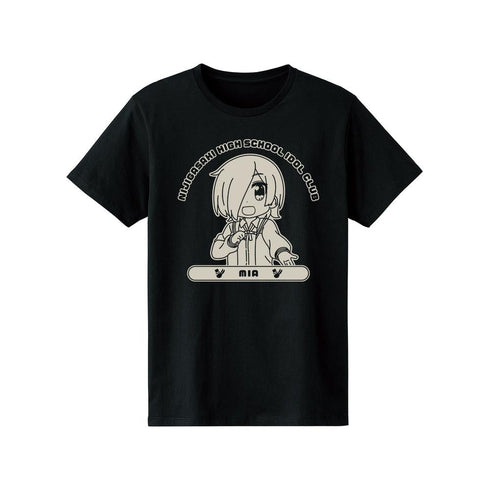 『にじよん あにめーしょん』ミア・テイラー カレッジTシャツメンズ【202505再販】
